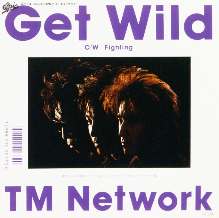 TM Networkのシングル『Get Wild』のレコードジャケット