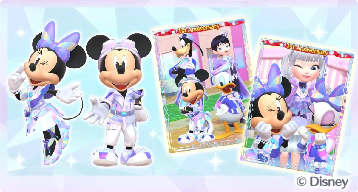 ミッキーたちの限定衣装