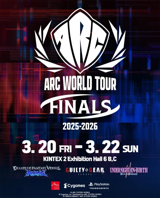ARC WORLD TOUR FINALS 2025-2026