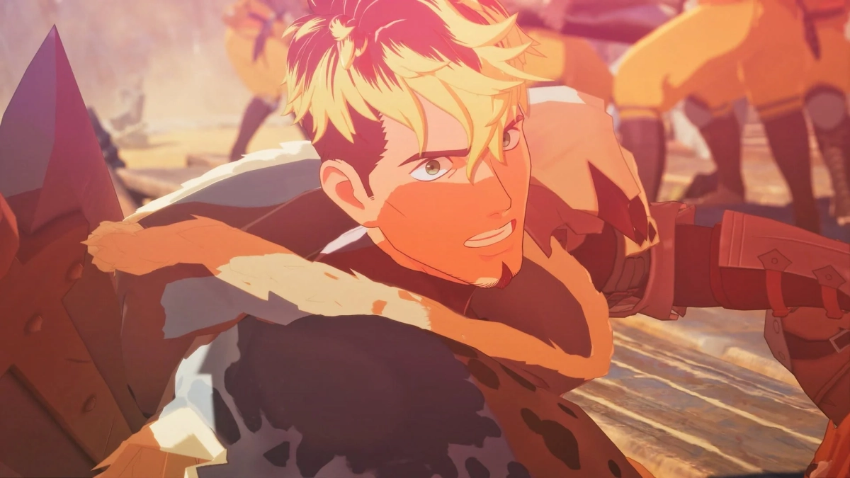 アニメスタイルの男性キャラクター