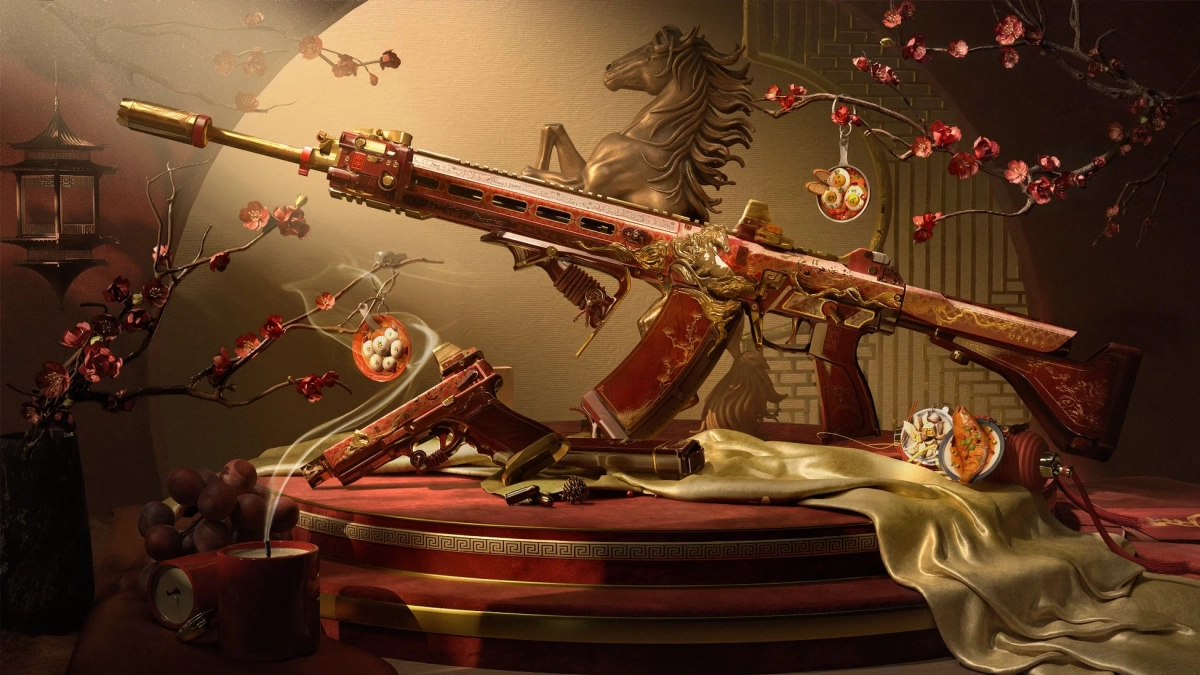 中華風の武器スキン