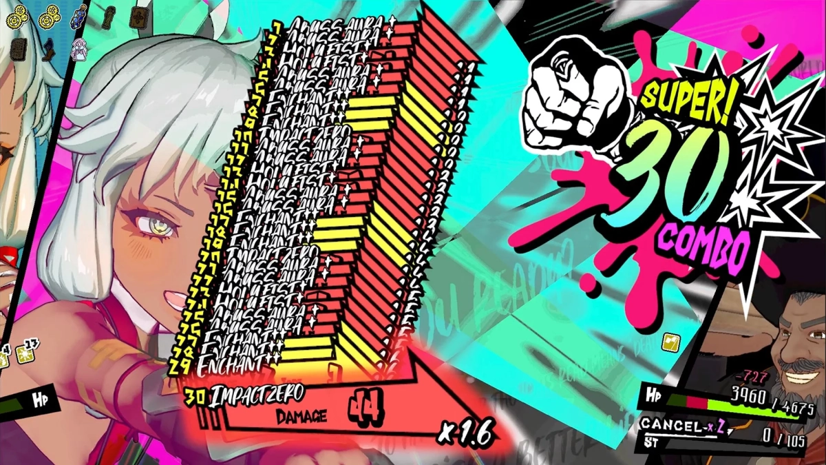 ANTHEM#9 コンボ画面