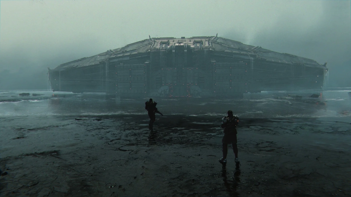 海底基地の構造物