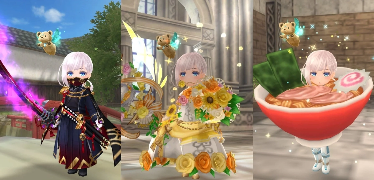 リゼの様々な着せ替え例