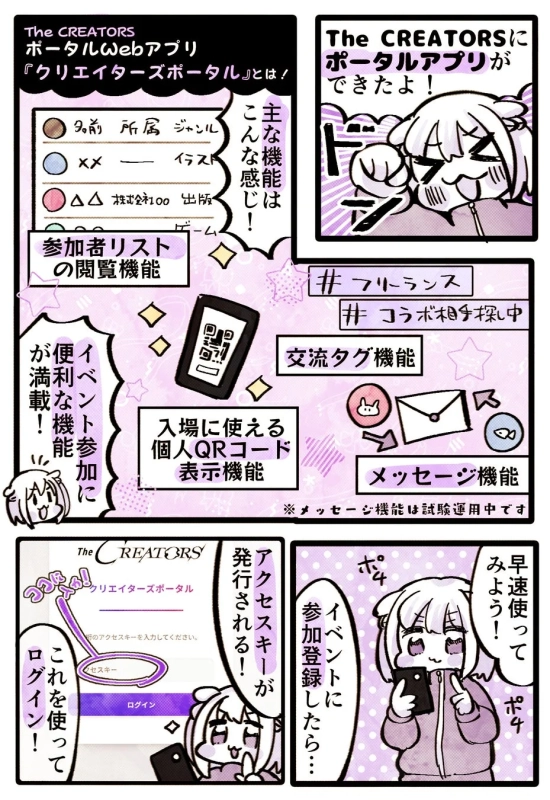 クリエイターズポータルとは