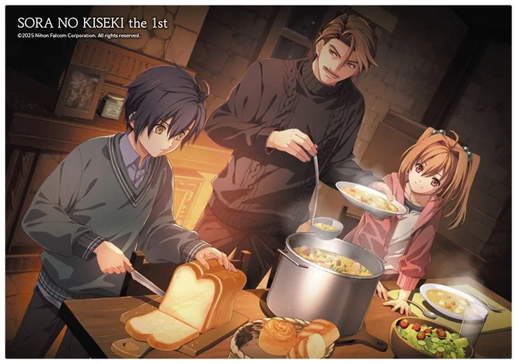 エンディングイラストのアクリルプレートA