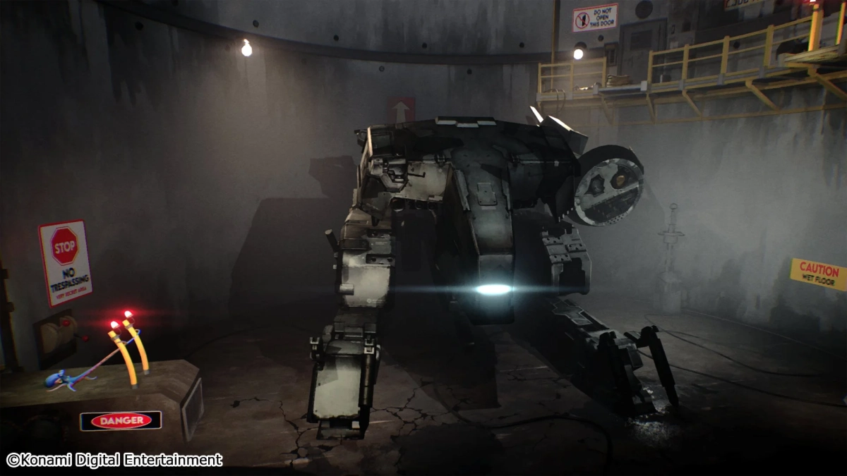 巨大ロボットの格納庫