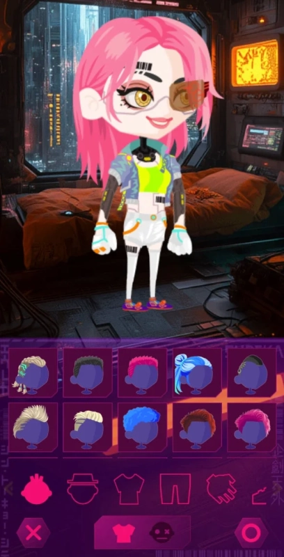 アバターカスタマイズ