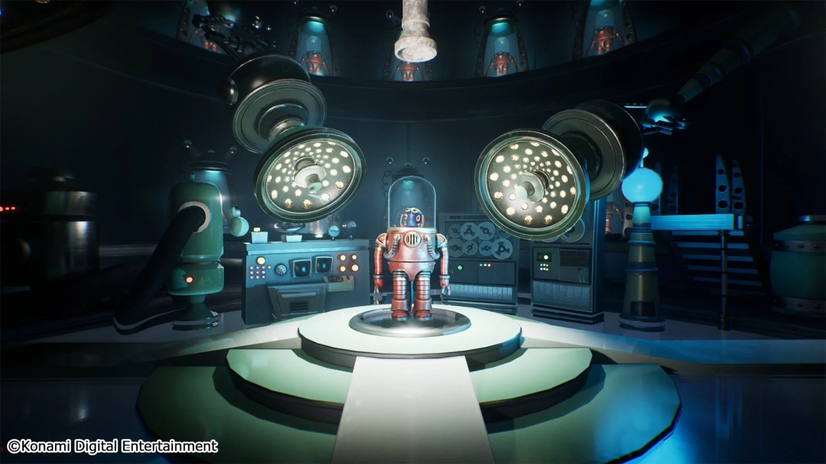 実験室のロボット