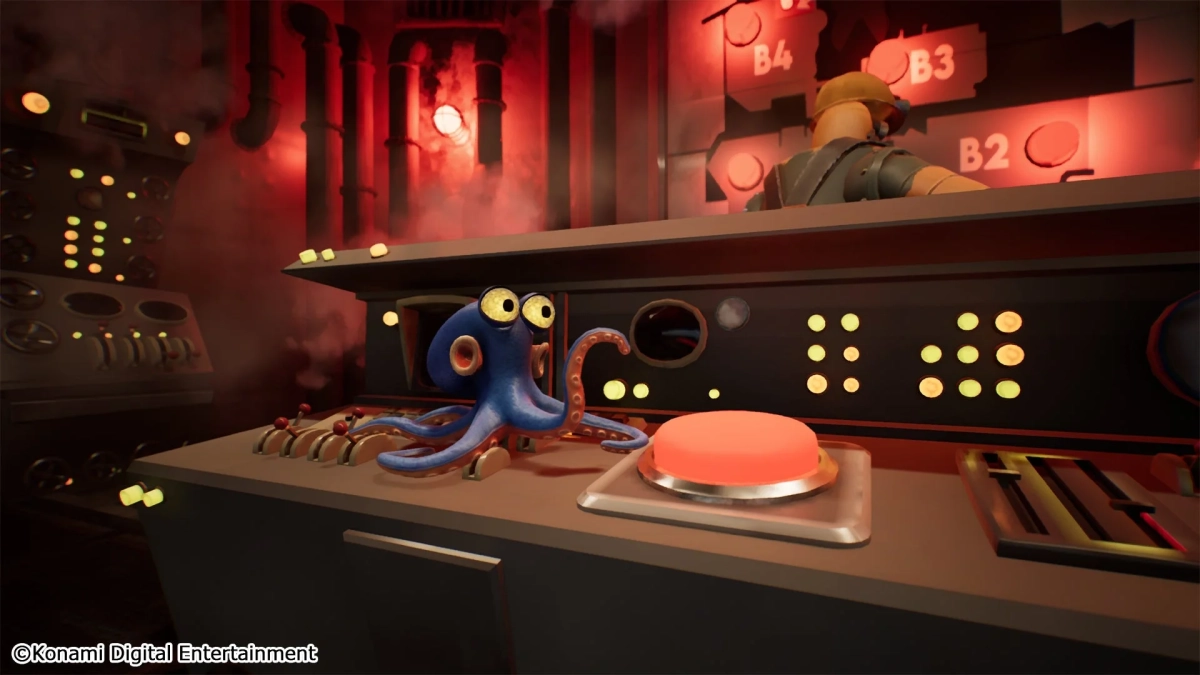 コントロールルームのタコ