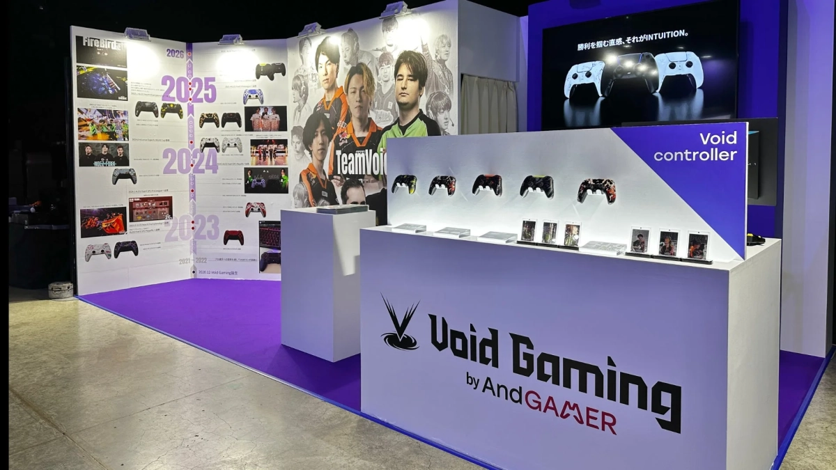Void Gaming by AndGAMERの展示ブース