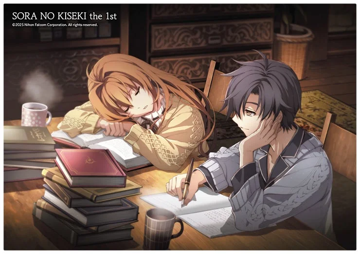 エンディングイラストのアクリルプレートB