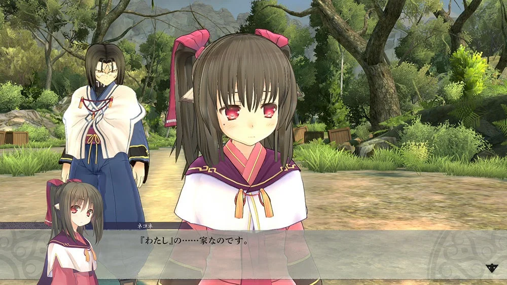 ネコネの会話シーン