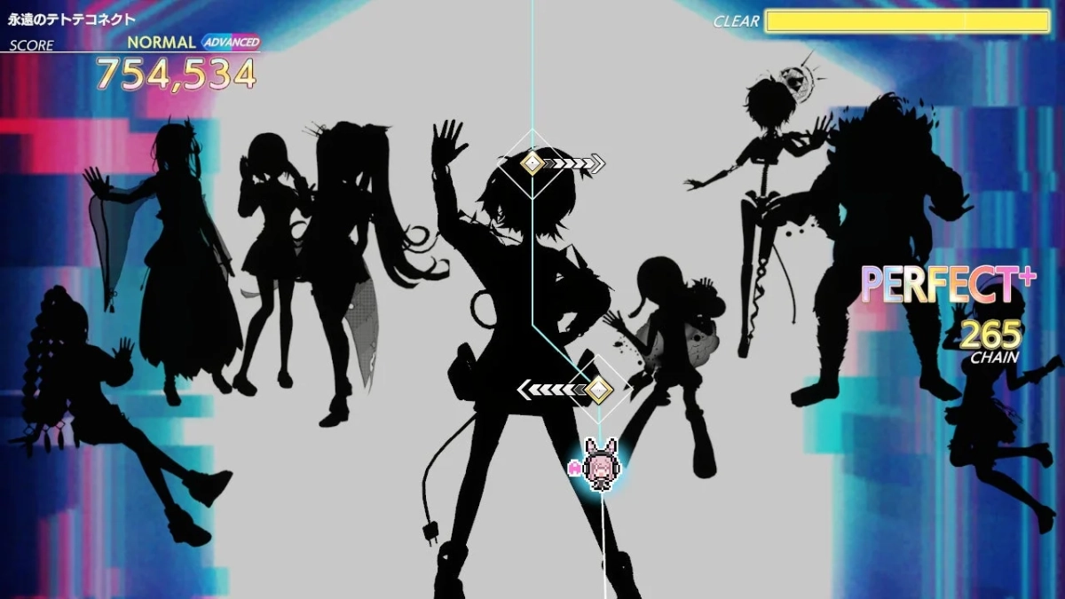 永遠のテトテコネクト ゲーム画面