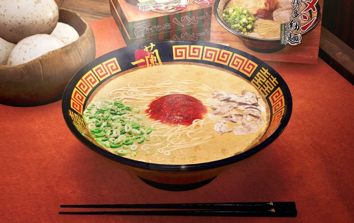 一蘭の特製ラーメン