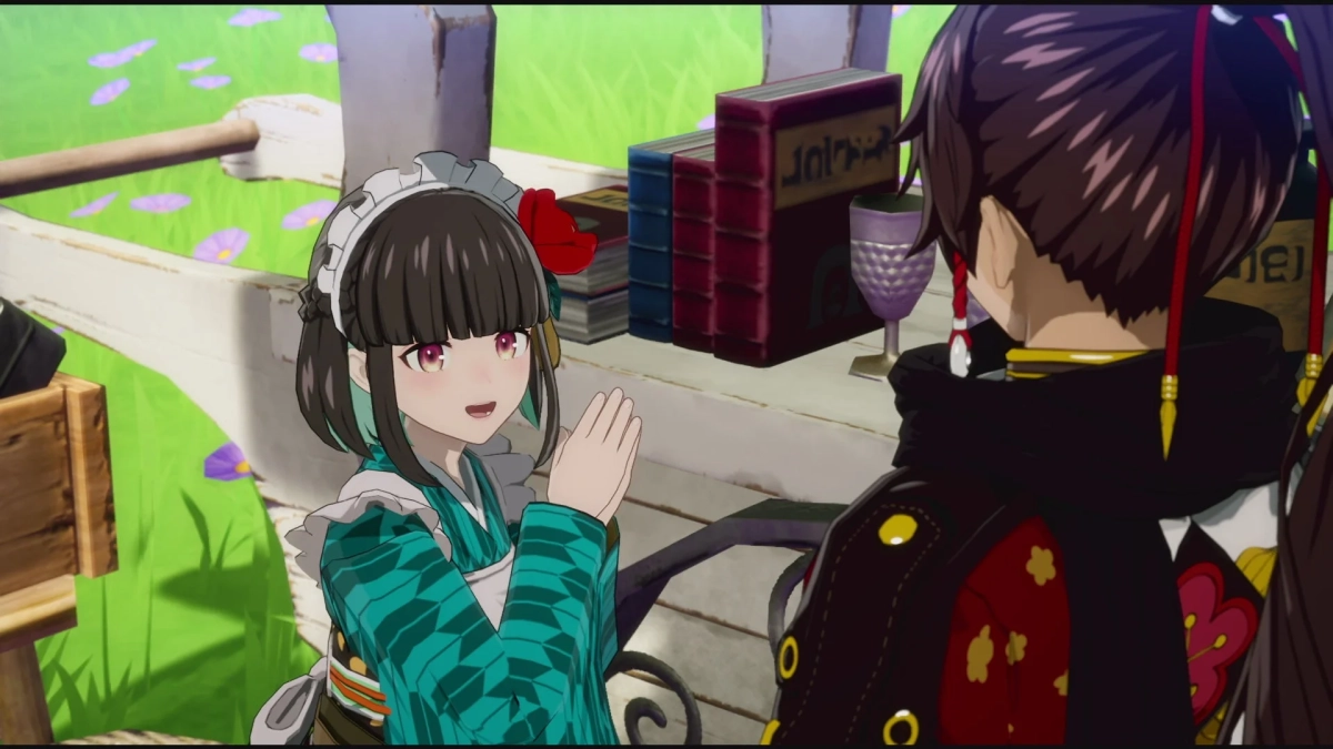 キャラクターとの会話