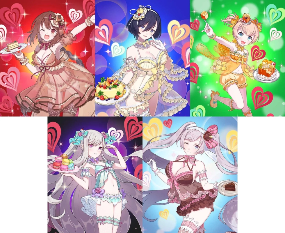 スイーツモチーフの使い魔