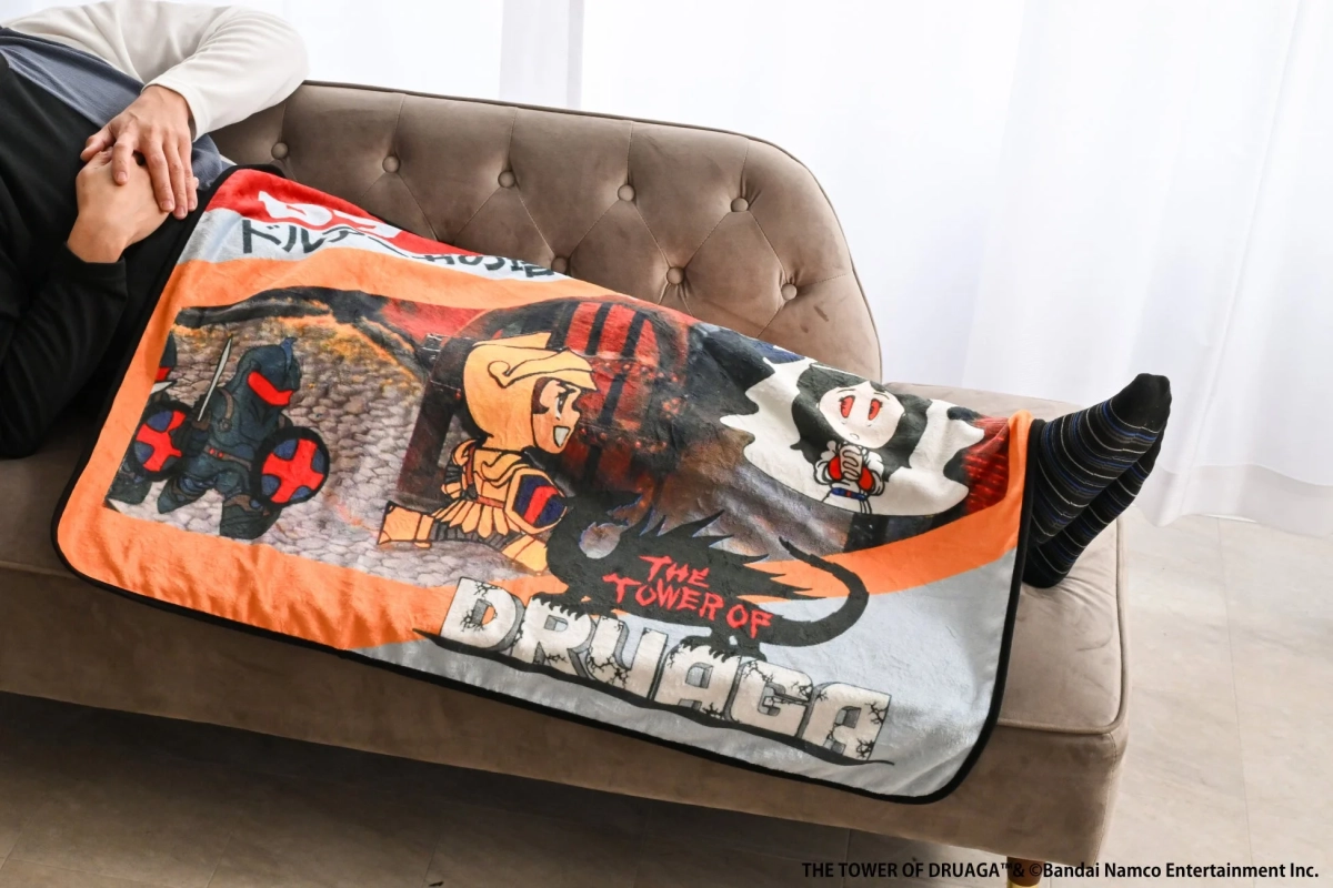 ドルアーガの塔 ブランケット使用イメージ