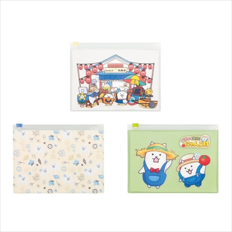 にゃんこ大商店 オリジナル スライダーポーチ