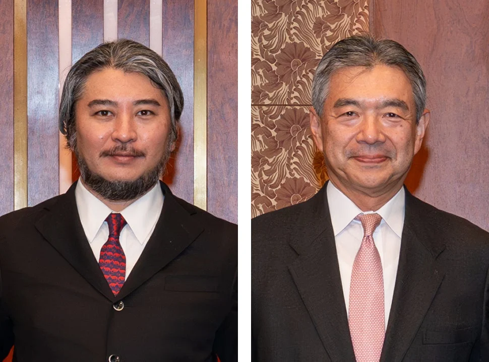 IMSF株式会社 代表取締役社長 稲葉繁樹氏と取締役副社長 松原健二氏