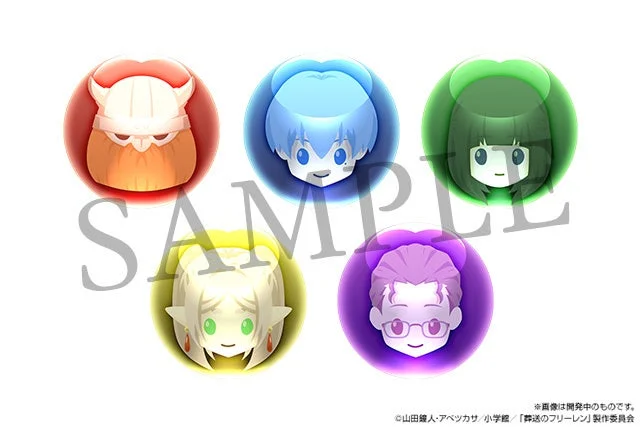 デフォルメされたコラボキャラクター