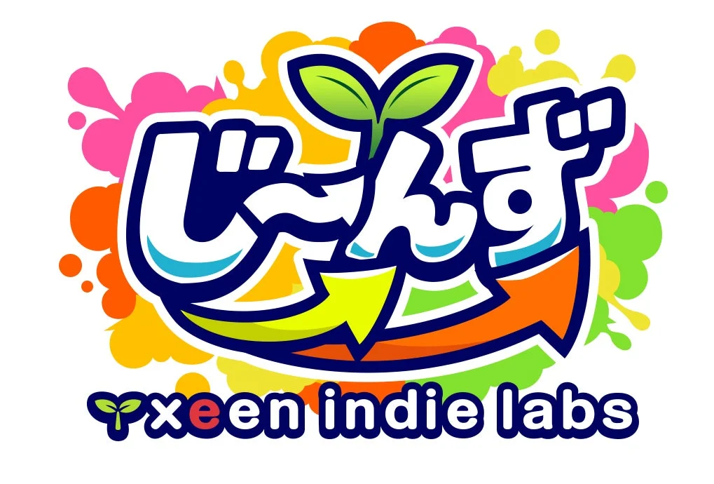 じ〜んず xeeen indie labs ロゴ