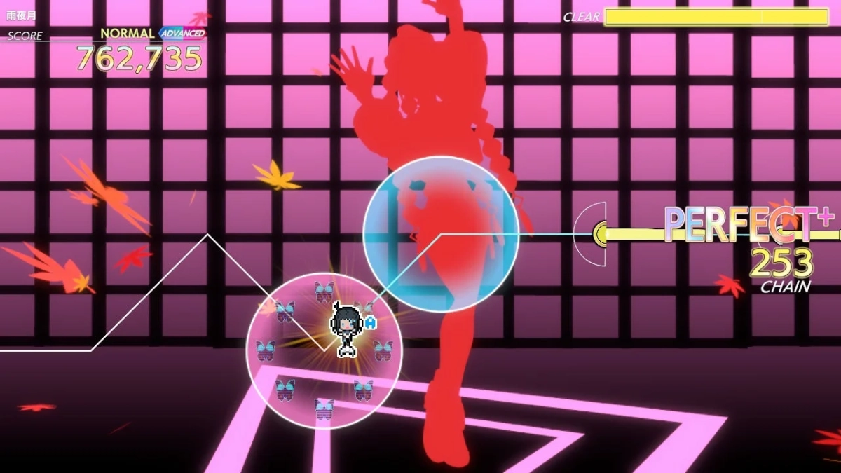 雨夜月 ゲーム画面