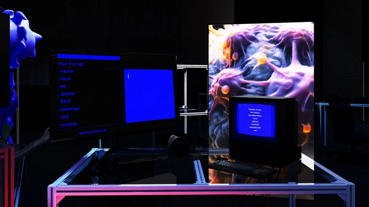 自律映像生成AI「ZQ」のイメージ