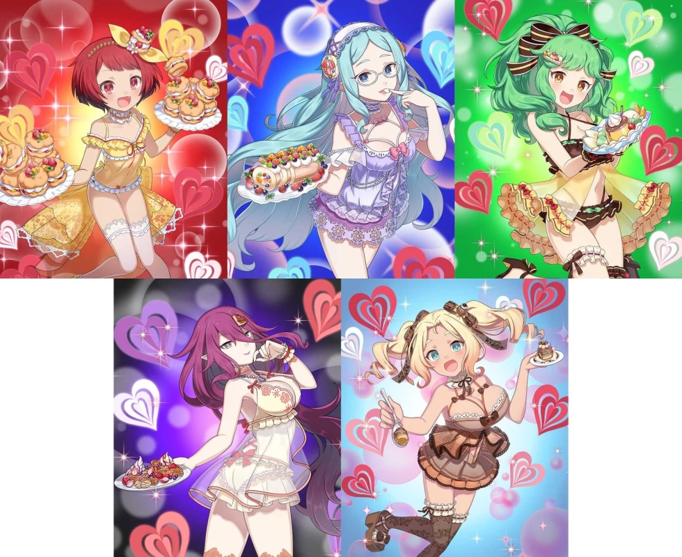 スイーツモチーフの使い魔