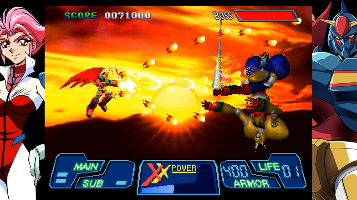 シューティングゲーム画面3