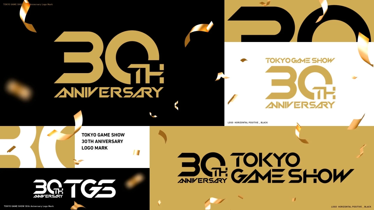 東京ゲームショウ30周年限定ロゴ