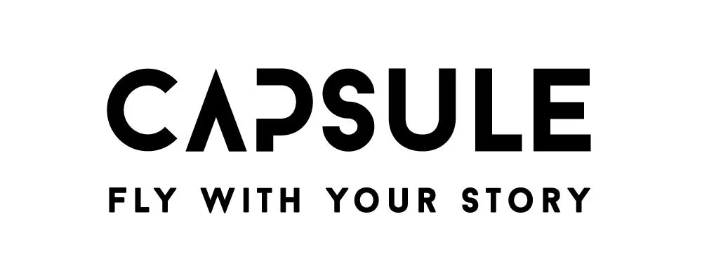 CAPSULEのロゴとスローガン