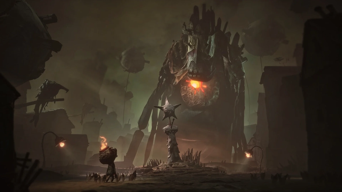 巨大な骨のような構造物