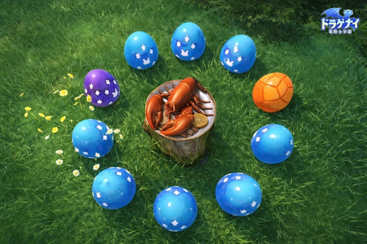 卵が並ぶ孵化システムの様子