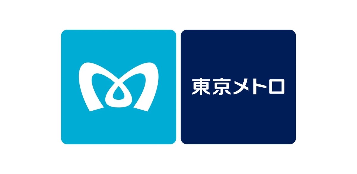 東京メトロのロゴマークと会社名