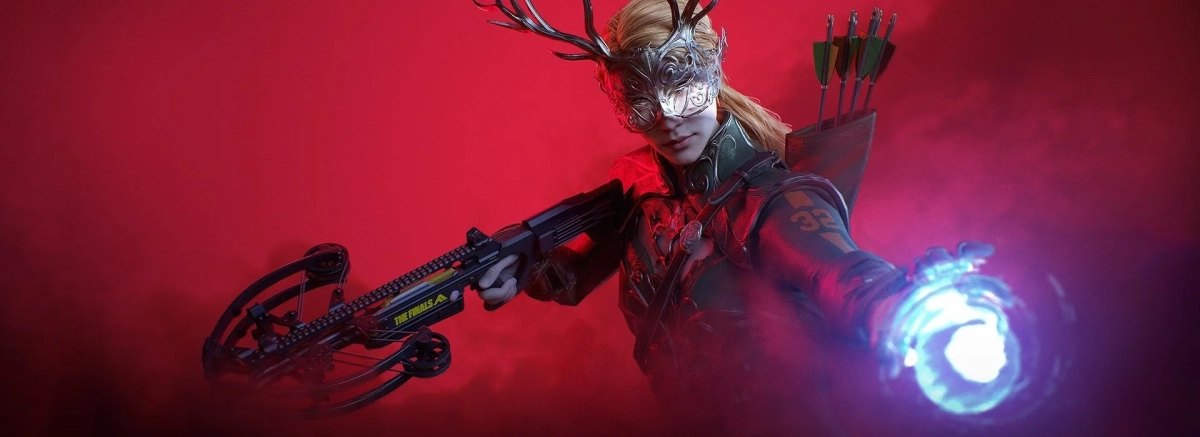 クロスボウを構えるキャラクター