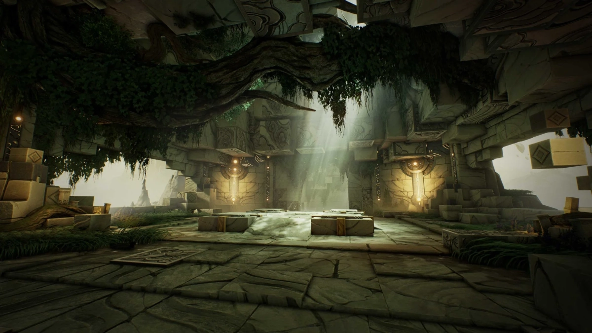 神秘的な石造りの遺跡