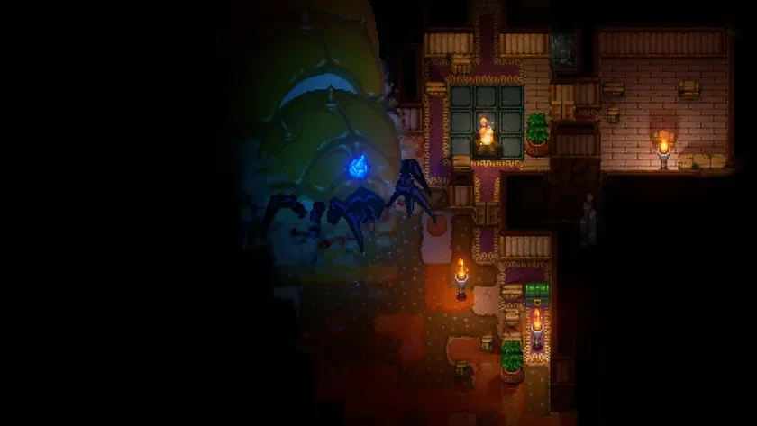 ピクセルアートのボス戦