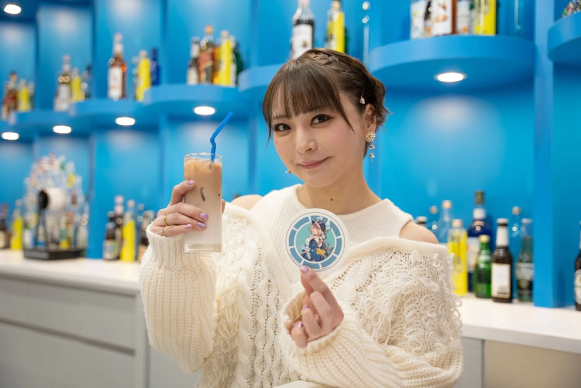 コラボドリンクとコースター