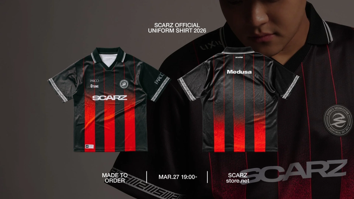 SCARZ OFFICIAL UNIFORM SHIRT 2026