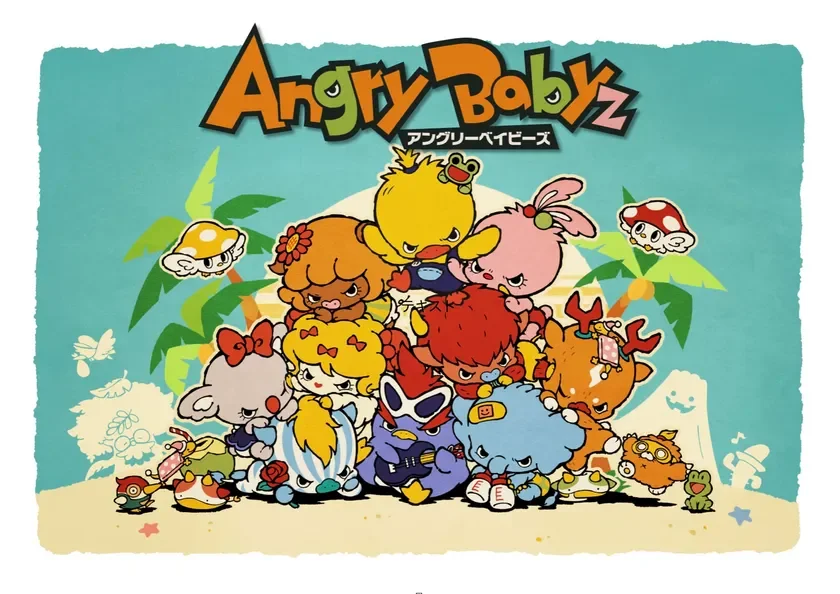 AngryBabyzキャラクタービジュアル