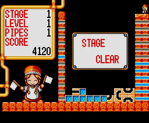 ゲームクリア画面