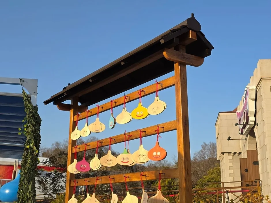 絵馬が飾られた様子