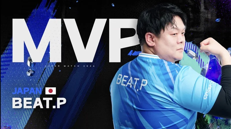 日本チームMVP BEAT.P選手