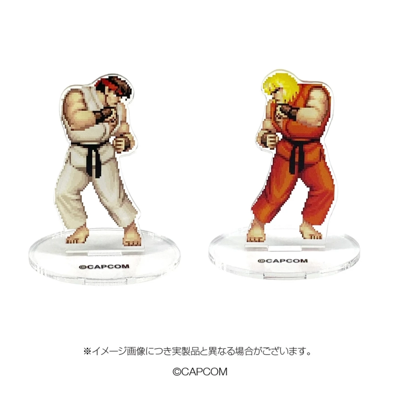 リュウとケンのアクリルスタンド