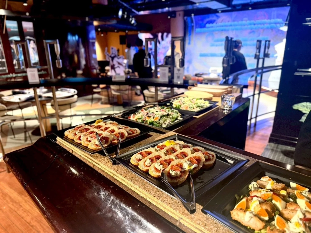 ビュッフェ料理