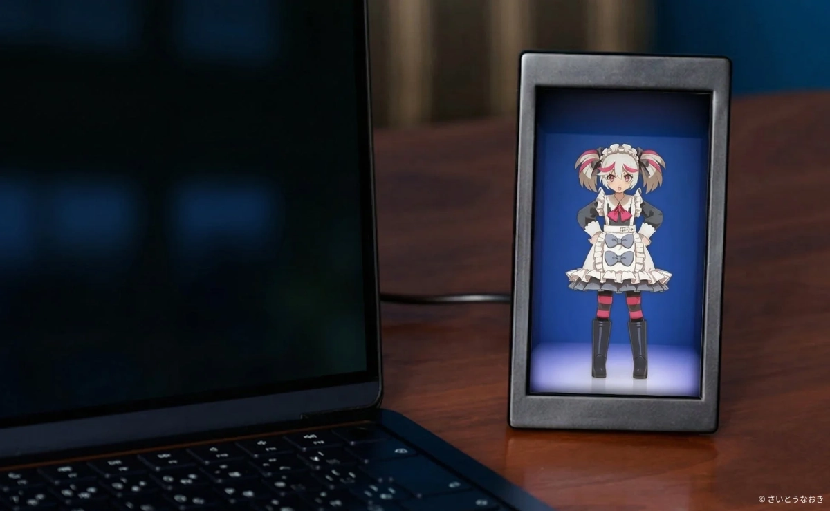 ホロモデリンクのディスプレイ例