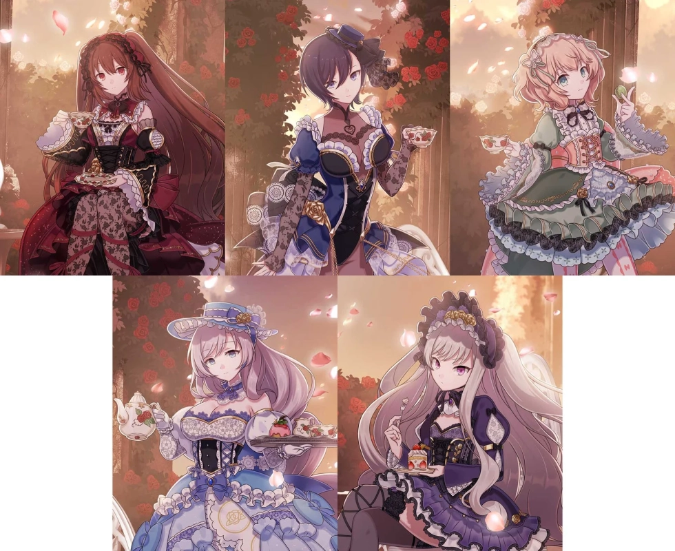 ステップアップガチャ登場乙女