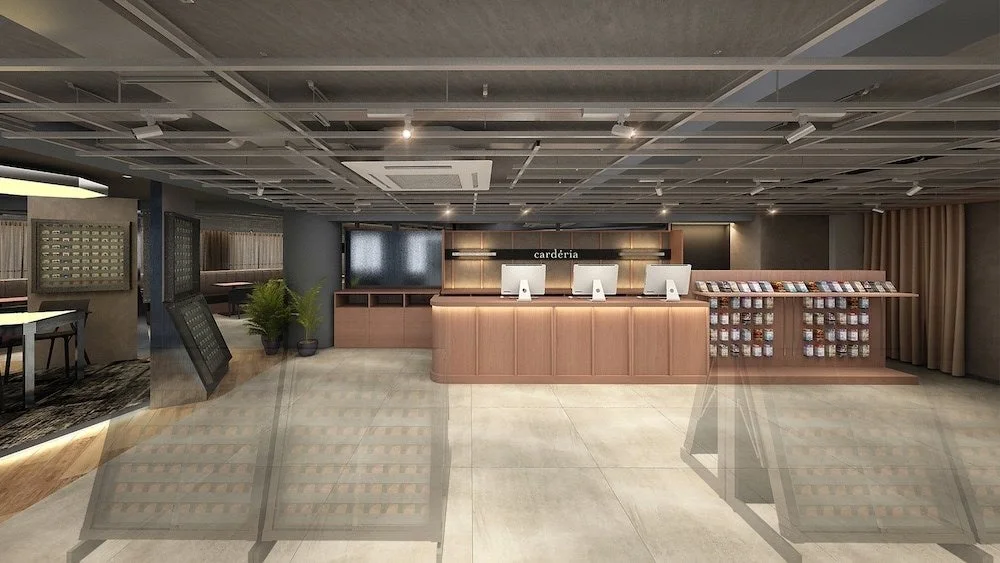 cardéria™池袋店のレセプション