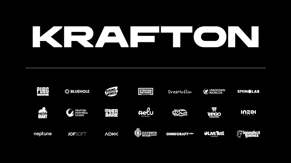 KRAFTON傘下のスタジオロゴ一覧